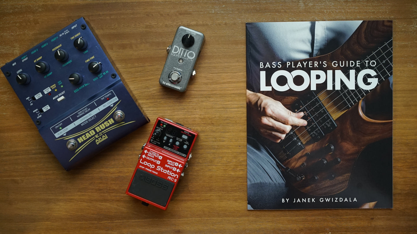 Bass Player's Guide to Looping | Signed Paperback
