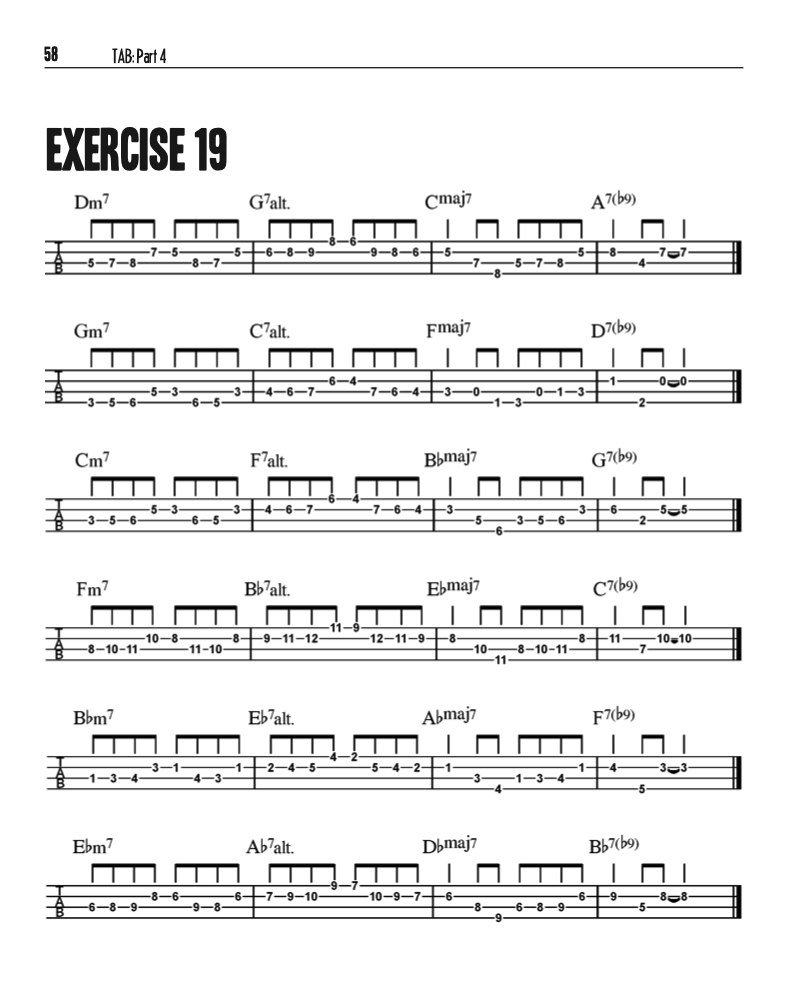 Jazz Vocabulary for Electric Bass ii-V-I | Signed Paperback