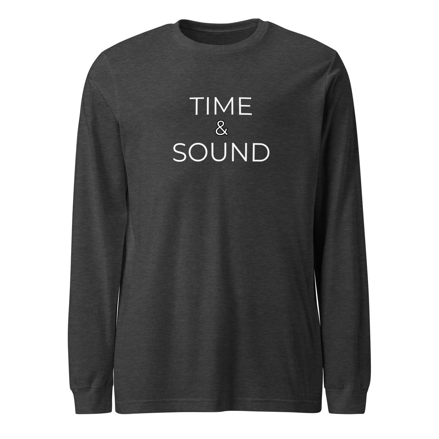 Unisex Long Sleeve Tee | White Logo