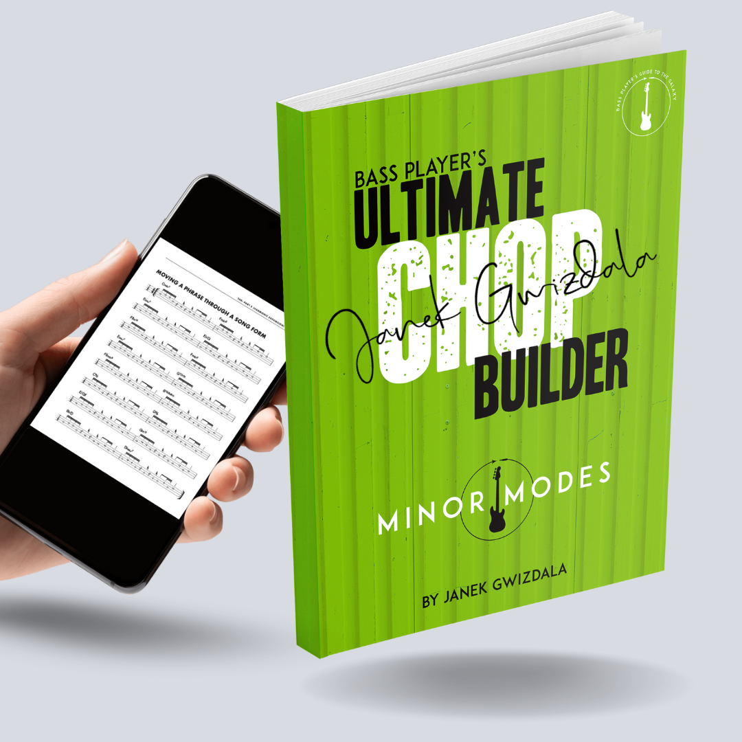 Bass Player's Ultimate Chop Builder Minor Modes | Multimedia Package