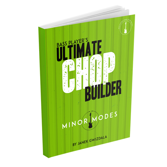 Bass Player's Ultimate Chop Builder Minor Modes | Signed Paperback