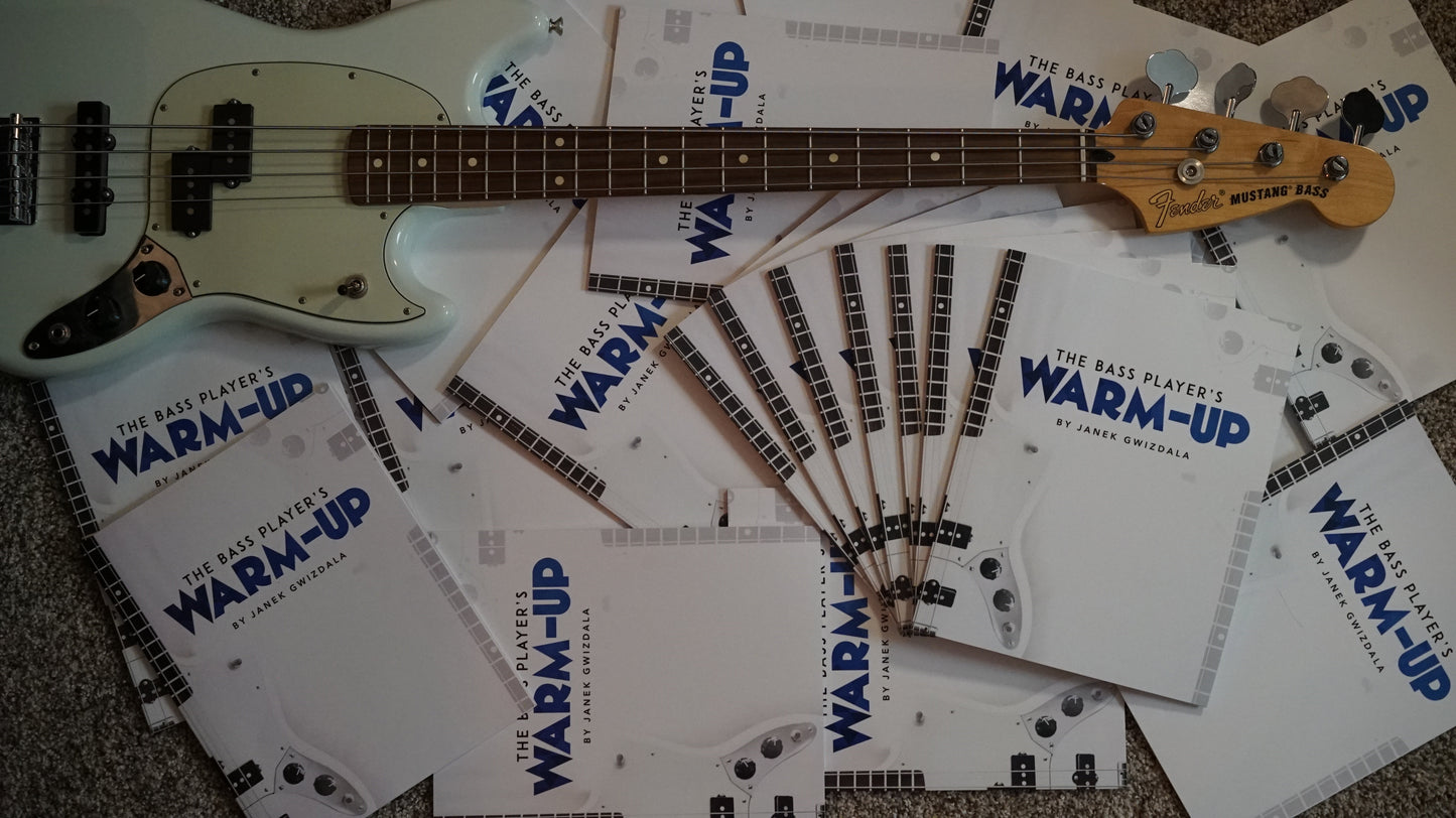 The Bass Player's Warm-Up | Signed Paperback