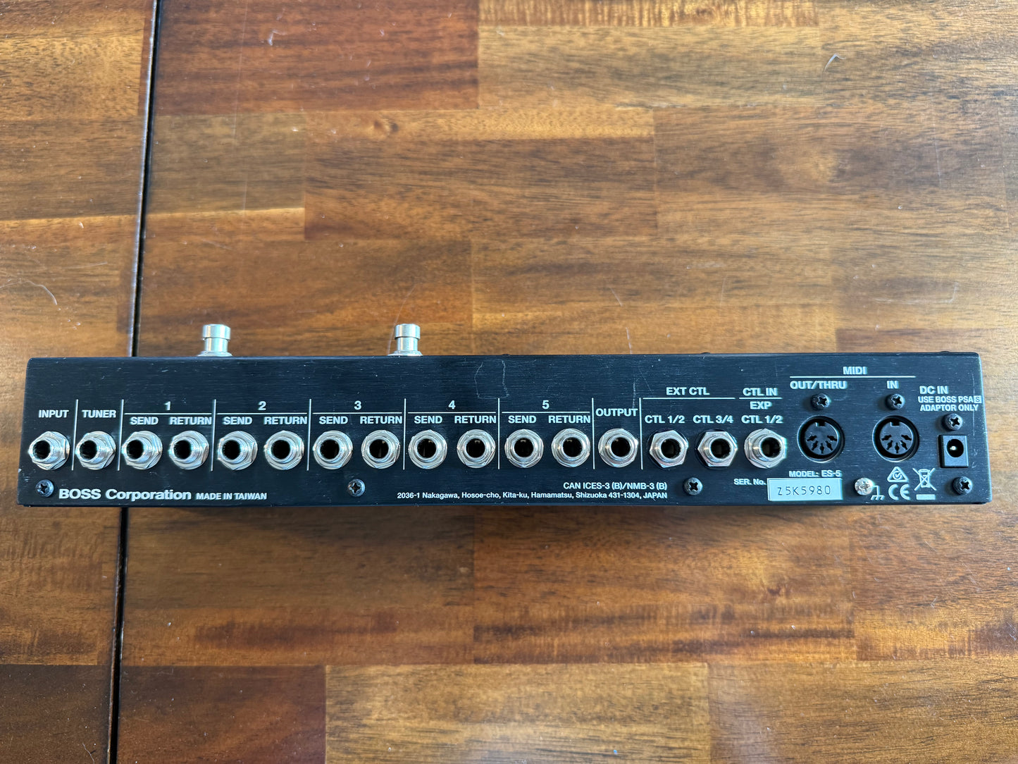Boss ES-5 Switching System