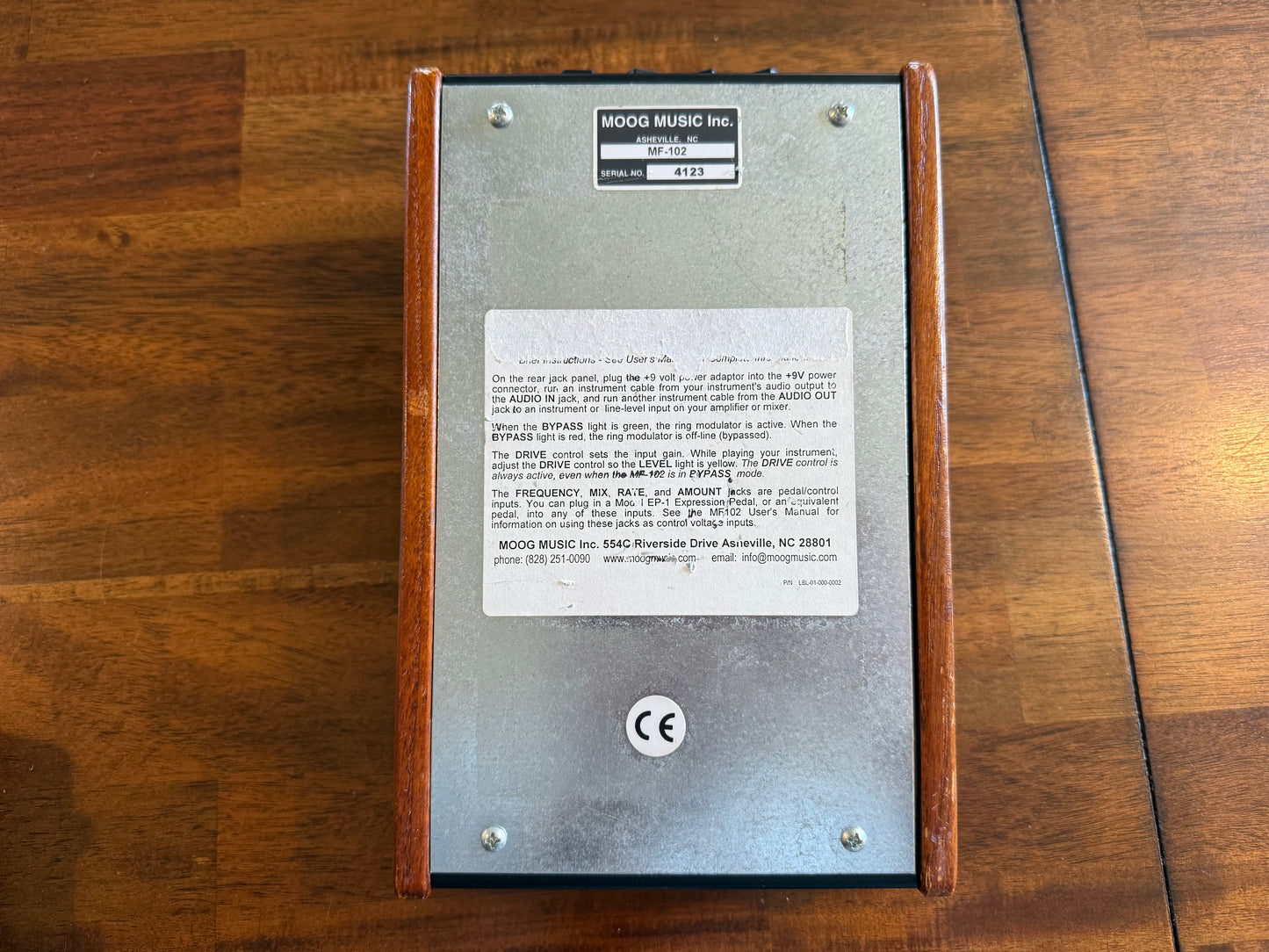 Moogerfooger MF-102 Ring Modulator