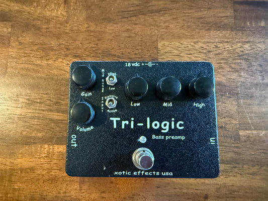 Xotic Tri-Logic Bass Preamp