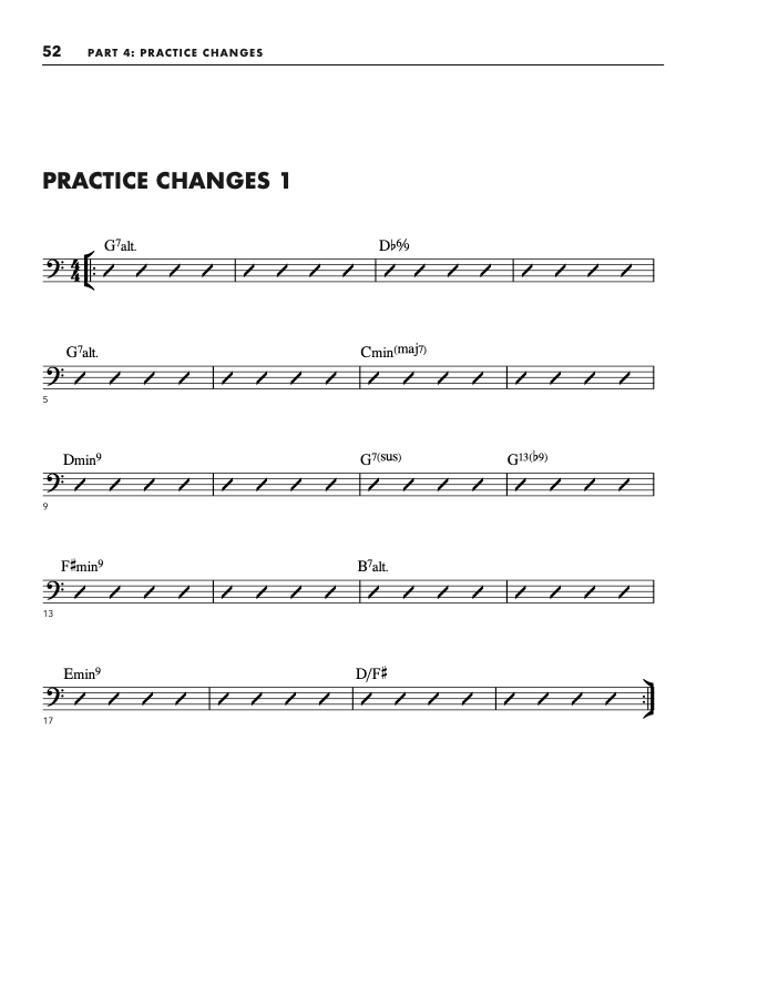 Bass Player's Guide to Altered Chords and Scales | Signed Paperback